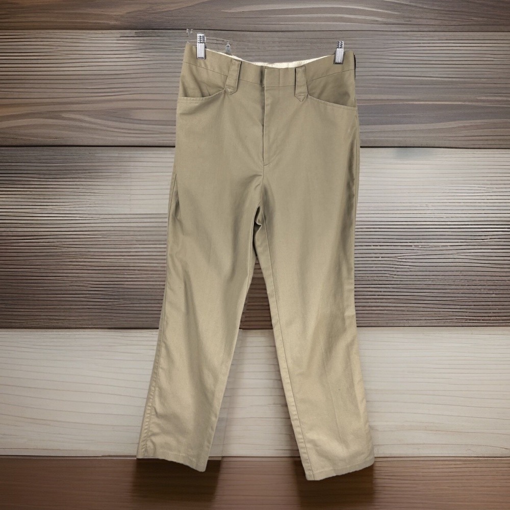 Vintage Reed St James Men's Western Pants Khaki 32x34 fits 31x32"‎ Dress Cowboy